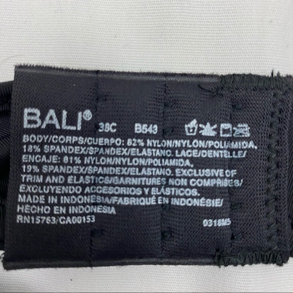 Beauty by Bali Unlined Underwire Smoothing Bra New - Picture 8 of 14